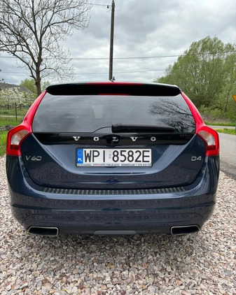 Volvo V60 cena 48700 przebieg: 250000, rok produkcji 2015 z Mirosławiec małe 172